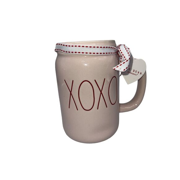 Rae Dunn Other - Rae Dunn Valentine XOXO Mason Jar Mug
